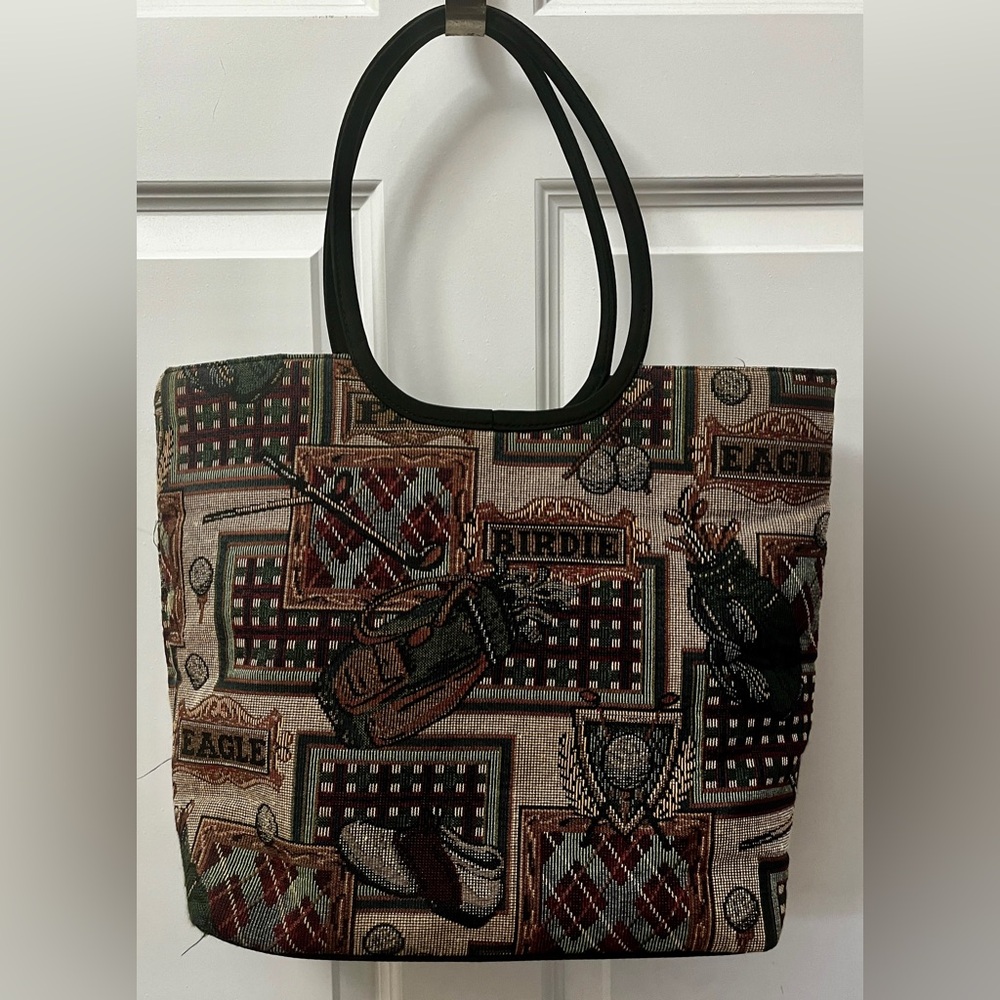 Marlo Sport Golf-Themed Tote Bag - Multicolor